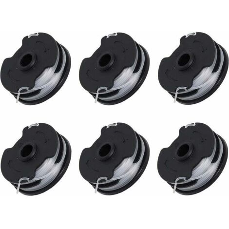 [JAMAIS UTILISÉ]Lot de 6 Bobines de Rechange pour Débroussailleuse Sans Fil Parkside PRTA 20-Li C3 IAN351753. (1/5)