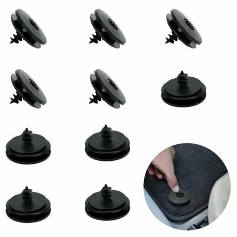 [JAMAIS UTILISÉ]20 Clips universels tapis voiture, anti-dérapants/anti-saut, retenues sol, supports fixation, poignées - Versailles