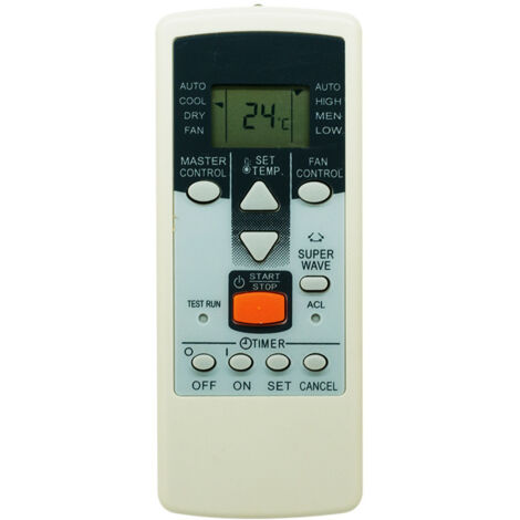 Compatible avec la télécommande du climatiseur Fujitsu GENERAL AR-JE11 (1/4)