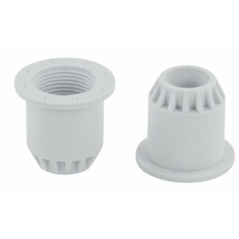 Kit d'adaptateurs de tuyau en PVC de 1,5" compatible avec le tube de raccordement Solar Pro 4553 (lot de 2) (1/4)