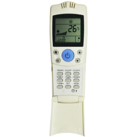 Convient à la télécommande du climatiseur Elixir/Kess Télécommande du climatiseur SUN06