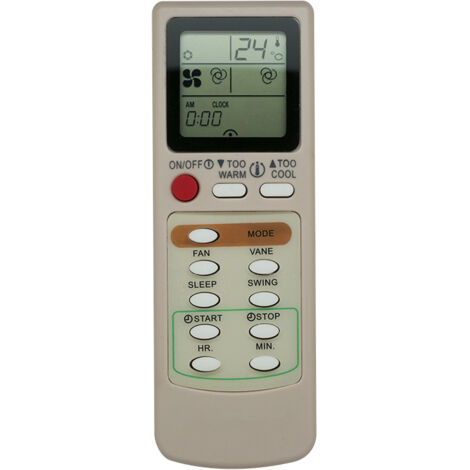 Convient à la télécommande du climatiseur Mitsubishi MSD-09NV-H1 MSH-J09NV