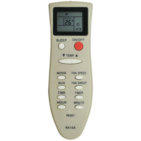 Applicable à la télécommande du climatiseur Changhong KK10AKK10B (1/4)