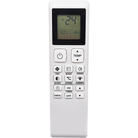 Convient à la télécommande du climatiseur J 3P593972-1E FTKF25A/35A/50A FTV28AV1 (1/4)