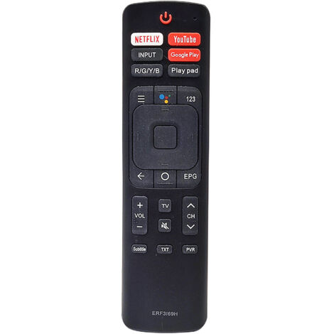 Applicable à HiSense ERF3A69 HERF3169H3169HTEDTV Télécommande TV TÉLÉCOMMANDE