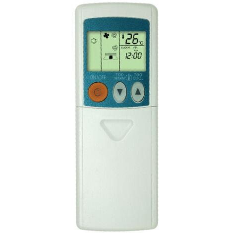 Convient à la télécommande du climatiseur Mitsubishi KP3BS/AEC2 (1/4)