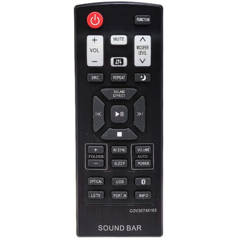 Télécommande pour barre de son L/G SOU ND BAR COV30748163