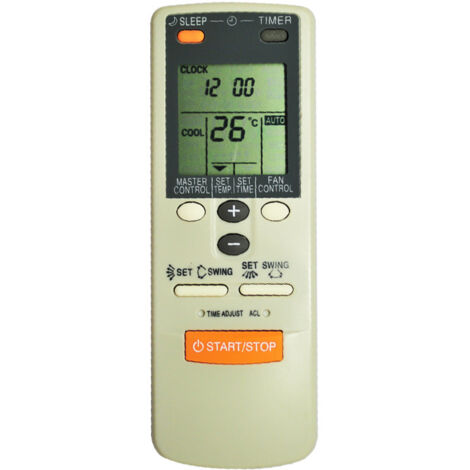 Convient à la télécommande du climatiseur Fujitsu JW2 JW33 AR-DL3