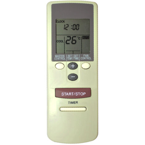 Compatible avec la télécommande du climatiseur Fujitsu AR-AB18 (1/4)