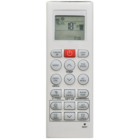 Convient à la télécommande du climatiseur Panasonic A75C3300 3208 3706 3708
