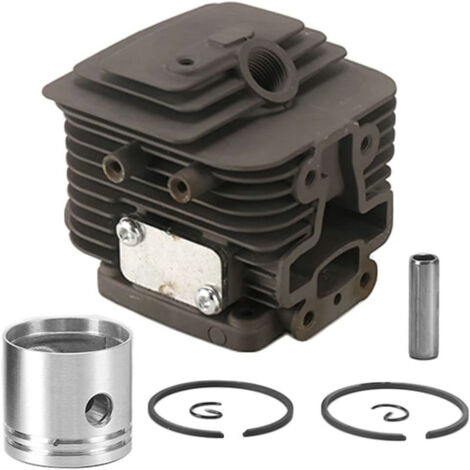 Ensemble de cylindre adapté pour tondeuse à gazon Kawasaki TJ35, TJ35E, diamètre du cylindre : 37 mm ，Kit de réparation de segments de piston de cylindre11005-0582 11005-2160 130086075