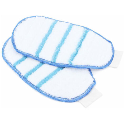 Replacement for Compatible with Black and Decker Steam Mop 2 Pack of OEM Replacement Mop Pads -2PK (1/4)