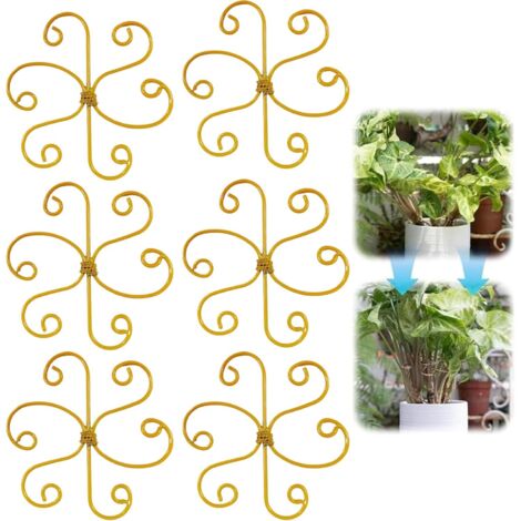 Support de Tronc Monstera réutilisable - Stabilisateur réutilisable pour Monstera - 6 Accessoires pour