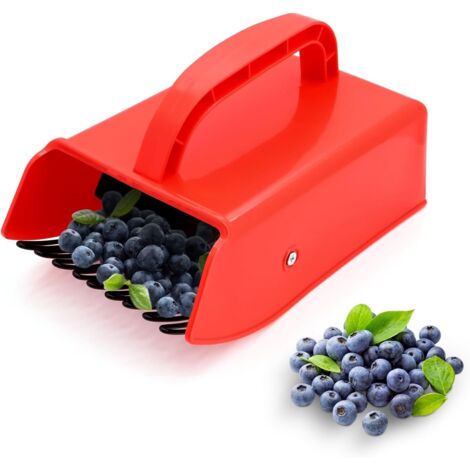 Peigne à baies portable en plastique,cueilleur de baies, 22 x 14 x 7,5 cm (1/5)