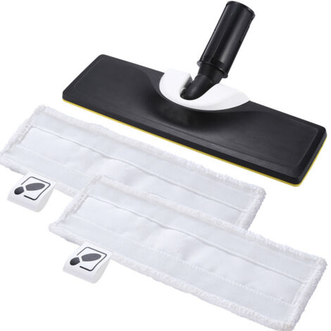 Embout brosse magique Kärcher pour nettoyeur vapeur vertical Kärcher SC3 - 1 brosse SC3 + 2 chiffons neufs