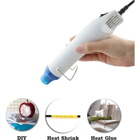 300W - Rose - Pistolet à Air chaud électrique 110V, outil électrique