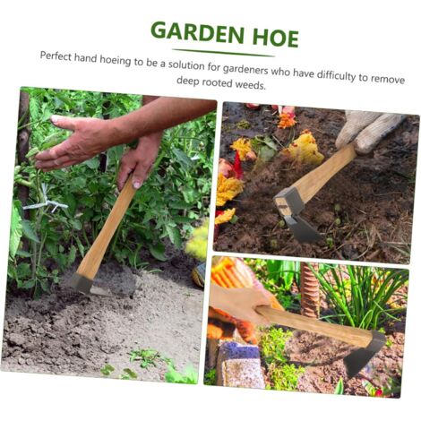 Houe à Main De Jardinage En Acier Au Manganèse - Outil Polyvalent Pour Désherber Et Cultiver