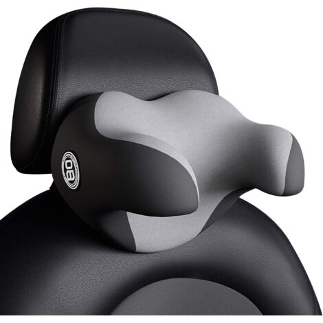 Appui-tête de siège de voiture, oreiller de soutien du cou en mousse à mémoire de forme pour soulager les douleurs cervicales – Oreiller de voyage doux en forme de U au design ergonomique pour voiture (1/5)