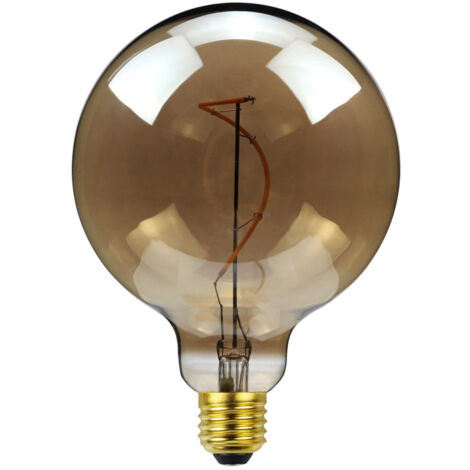Ampoule LED Bande Lumineuse Flexible Fil Tournant 220V Gris Fumé Ampoule 2300K (1/4)