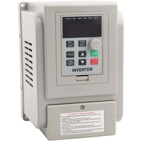 VFD variateur de fréquence 4KW Contrôle vitesse moteur 220V, monophasé/triphasé Industriels, propriétaires de moteurs 220V