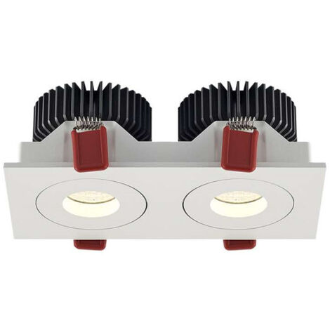 Spotlight 1-Pack 8W LED Enré Plafond Downlight ni Spot LED Plafond Ligh High Cue Index Anti-éblouissement (1/4)