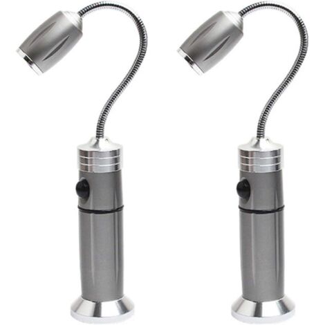 Lampe de gril à base magnétique avec camping en plein air résistant à la chaleur étanche IP44 flexible à 360 degrés (1/5)