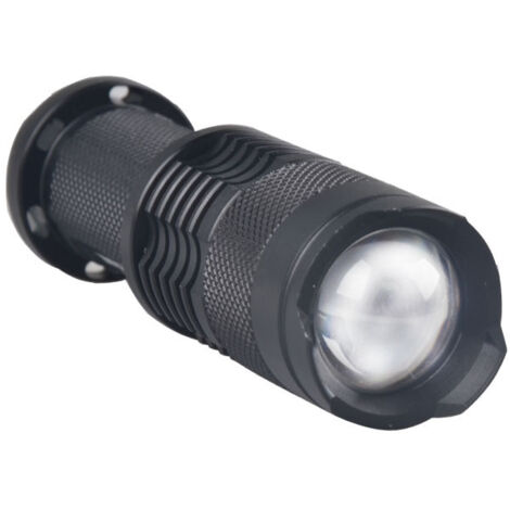 Lampe de poche UV masque cosmétique agent fluorescent stylo de détection utilisation quotidienne lumière violette 365nM (1/5)