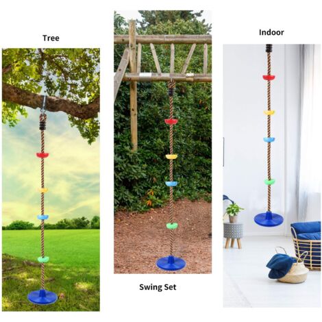 Ensemble de balançoire pour arbre avec rotation à 360° – Siège de Ensemble de balançoire pour arbre avec rotation à 360° – Siège de