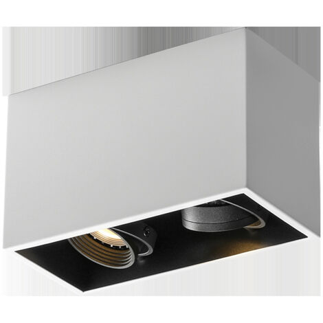 Luminaire Encastré Downlight Monté En Surface Downlight Anti-éblouissant Ra 93 15°-60° Zoom Réglable Maison Salon (1/4)