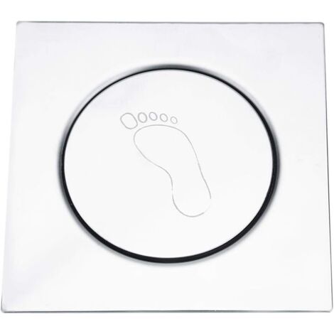 Drain de Plancher de Type Rebond de Pédale en Acier Inoxydable pour Le Drainage Anti-Odeur du sous-Sol du Garage 1010cm (1/5)