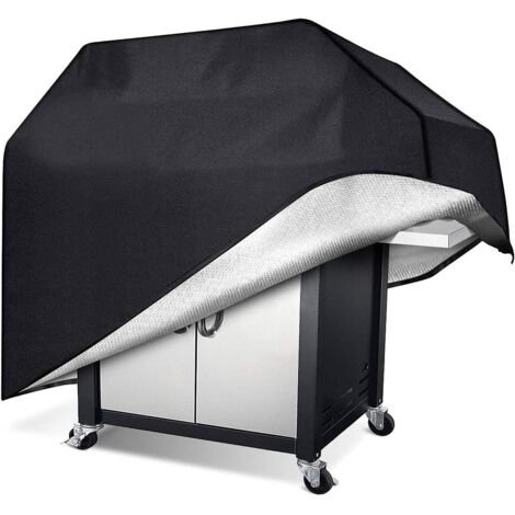 Housse Barbecue, Tissu Oxford Robuste, imperméable, Anti-poussière et Anti-UV,Couverture de Barbecue extérieure (170x61x117cm) (1/5)