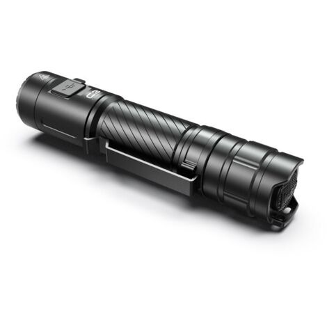Lampe Torche LED Ultra Puissante Rechargeable USB C 1200 Lumens 6 Modes Eclairage, IP68 Étanche pour Ménage (1/5)