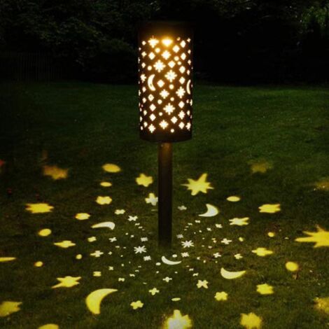 Lampe Solaire Jardin LED, étanche, pour allée, terrasse, pelouse, Noël [Classe énergétique A] (1/5)