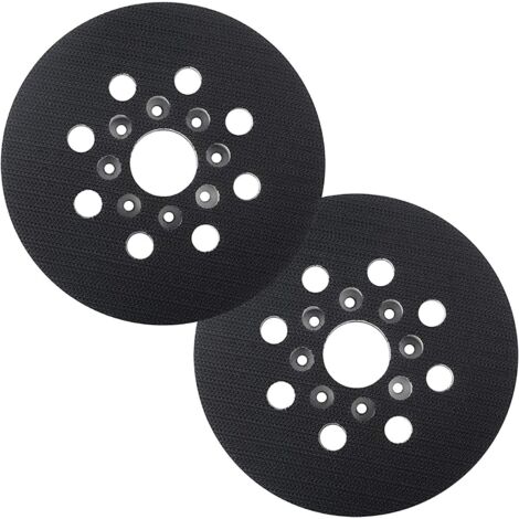 125 mm Plateau de ponçage pour Bos-ch PEX 220 A,GEX 125-1 AE,PEX 220 AE, Skil 7402/7490,2 pièces (1/5)