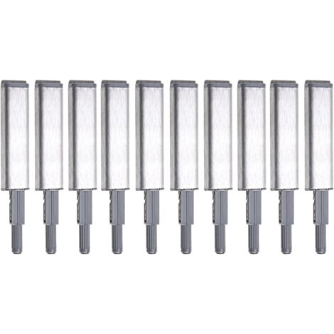 10 systèmes d’ouverture avec bouton poussoir , kit pour porte, tiroir, meuble