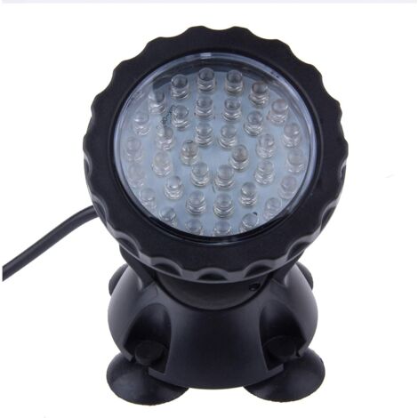 Lumière d'étang submersible 36 LED spot à changement de couleur pour aquarium d'eau jardin étang piscine réservoir de poissons (1/5)