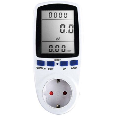 Compteur d'énergie LCD numérique wattmètre dispositif de surveillance puissance électricité Kwh analyseur de mesure de puissance eu (1/5)