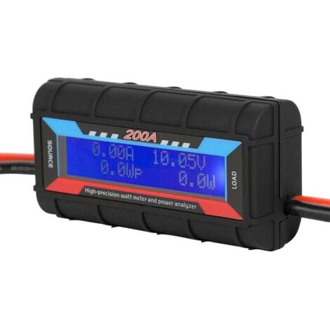 Wattmètre numérique de haute précision RC, analyseur de puissance, vérificateur de tension de batterie (1/5)