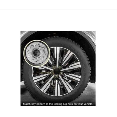Clés démontage écrou antivol VW 524pcs - Compatible Touareg/Magotan/Tiguan/Phaeton - Précises et robustes - Réparation voiture - Mécaniciens et propriétaires VW