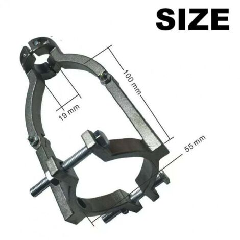 Support Pour Foret à Trou Carré - Adaptateur Pour Perceuse - Montage Facile Et Précis - Pour Mortaiser Et Percer - 8