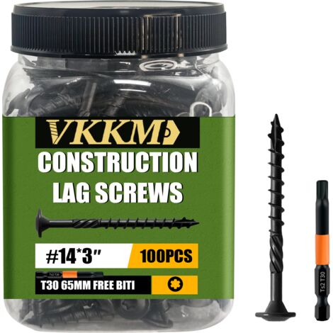 Clous de Jardin Noirs pour Chaînettes, 100Pcs 143" - Fixation Chaînettes Potager, Jardin/Parc, Anti-Humidité, Idéale pour Bricoleurs Jardin (1/5)