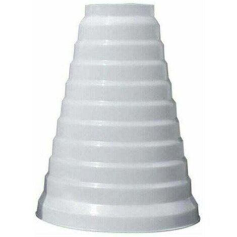 Réducteur De Tuyau Rond PVC 80/200mm, XU, Amélioré, Pour Ventilation/Climatisation - KZQ (1/4)
