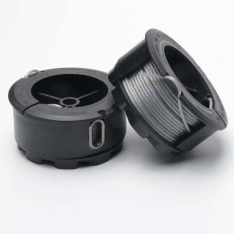 2 pièces Bobine Fil pour BOSCH UniversalGrassCut , XU,Coupe Bordure 18 18-26 18-260 F016800570 avec Couverture - KZQ