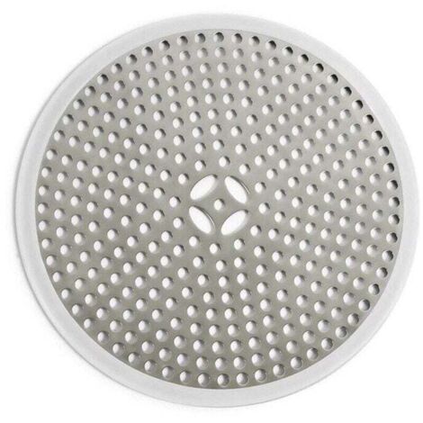 Drain de Douche, XU, Filtre de Cheveux, Filtre pour bonde de Douche, Grille Douche Anti Cheveux, Couverture de Drain Filtre à Évier, Attrape-Cheveux Douche Drain -Argent - KZQ
