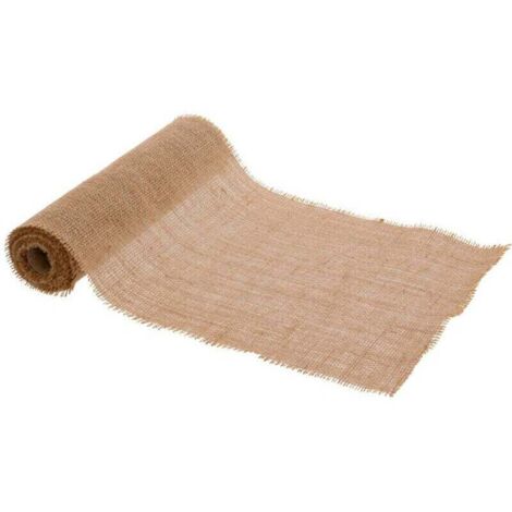 Chemin de table Tissu en Jute , XU,28 x 300 cm - Feeric Christmas, produit qualité supérieure, durable et fiable, matériaux sélectionnés, conforme normes, easy à utiliser - KZQ (1/2)