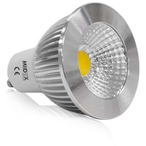 Spot LED GU10 - 75° , XU,Premium 3000K Blanc chaud - 6W, produit de haute qualité, longue durée de vie, économe en énergie, sans UV, conforme à CE/RoHS , satisfaction garantie - KZQ