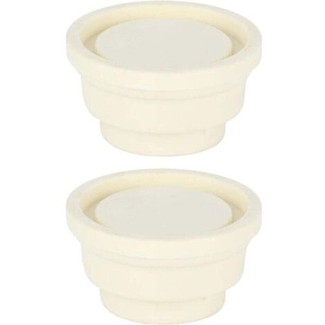 Bouchon D'échelle de Piscine, XU, 2 Pièces Bouchon en Caoutchouc pour échelle de Piscine Accessoire de Piscine pour échelles de Piscine - KZQ