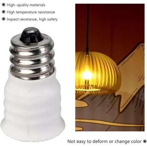 3 pcs E27 à B22 Ampoule Base Adaptateur Vis Lampe Titulaire Convertisseur Prise Lumière