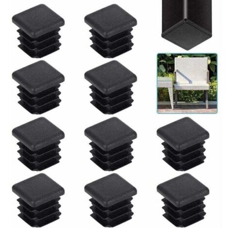 20 pièces bouchons de carré 20 20mm embout, XU,plas, XU,tique d'aileron chaise solide table KZQ - KZQ