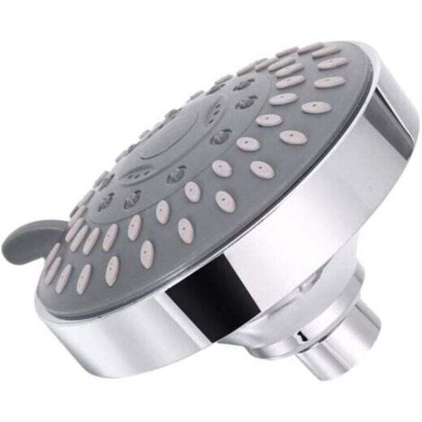 Pommeau de Douche, XU, Douche à 5 RéGlages avec Joint Rotule Pivotant RéGlable, produit qualité supérieure, durable et fiable, matériaux sélectionnés, conforme normes - KZQ (1/4)